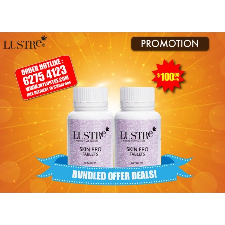 PROMOTION! Lustre Skin Pro Tablets - Set of 2